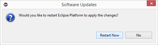 Eclipse Accept Restart